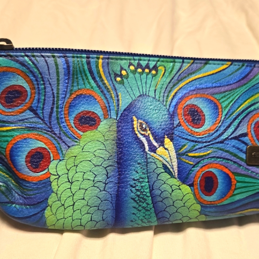 Anuschka Multicolor Artistic Make Up Or Pen Case